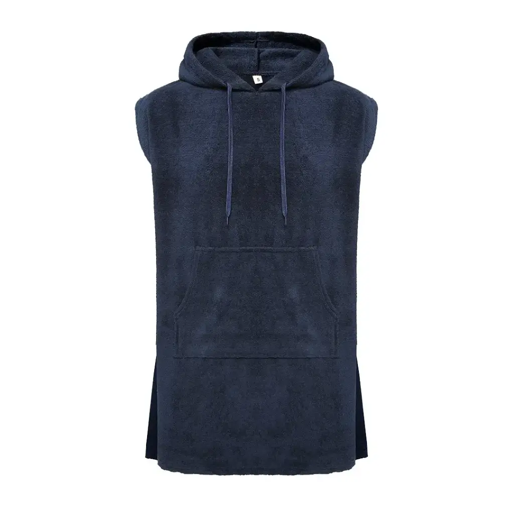 Dyed Toweling Hoodie Towel